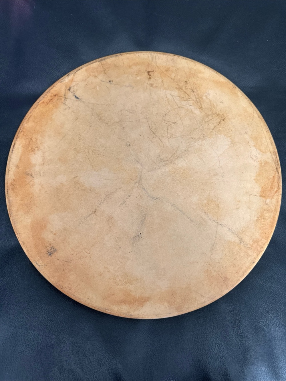 Pampered Chef Stoneware 15" Round Baking Stone Family Heritage Classic